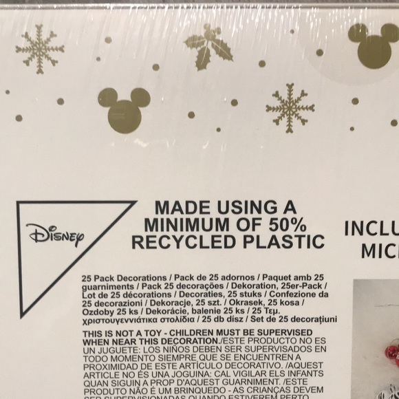 Disney Mickey & Friends primark 25 days of disney baubles mini ornaments - New - Picture 4 of 4